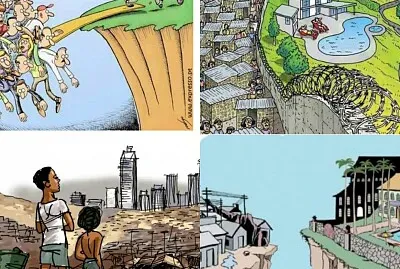 Desigualdade social.