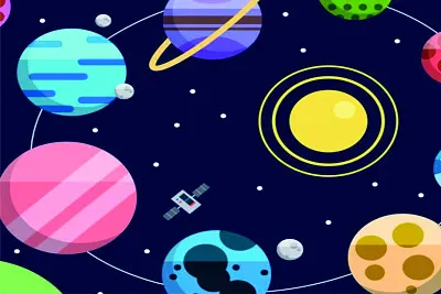 å®‡å®™çŸ¢é‡åœ– jigsaw puzzle