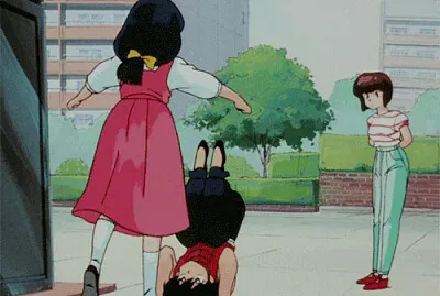 akanele da un pie cazo a ranma ranma 1/2