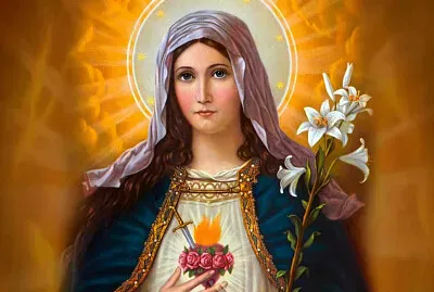 Imaculado CoraÃ§Ã£o de Maria jigsaw puzzle