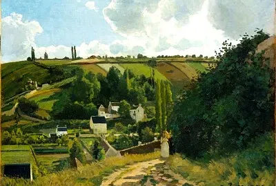 Pissarro vers Pontoise