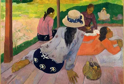 פאזל של Gauguin la sieste