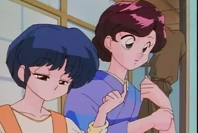akane y nodoka la mama de ranma ranma 1/2