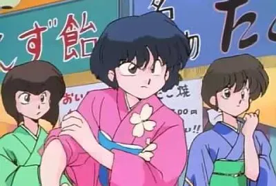 akane no quiere que un dibujo le quite a ranma