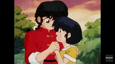 ranma y akane enamorados por el hongo del amor jigsaw puzzle