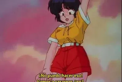 akane no va a soltar a ranma de la mano ranma 1/2 jigsaw puzzle