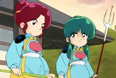 rin rin y ran ran desafiaron a akane ranma 1/2 jigsaw puzzle