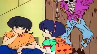 ranma interrumpe la cita de akane ranma 1/2 jigsaw puzzle