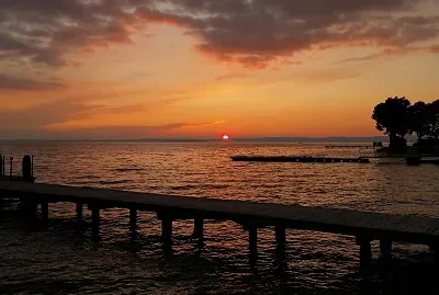 Tramonto sul lago di Garda1