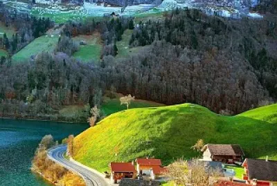 Poblados y Nevados.. jigsaw puzzle