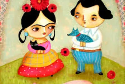 Frida Khalo y Diego Rivera