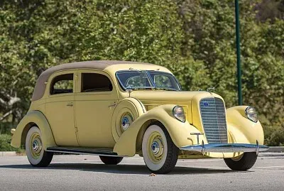 1937 Lincoln K V-12 Sedan.