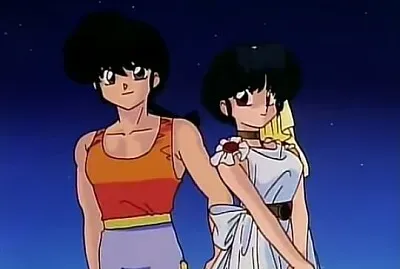rama y akane de una fotografÃ­a ranma pelÃ­cula 1