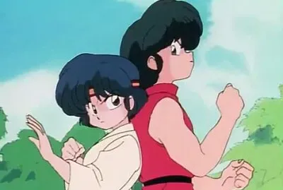 ranma y akane pelean juntos ranma 1/2