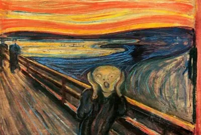 O grito de Edvard  Munch