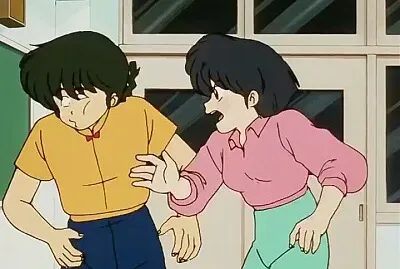 akane le da una cachetada a ranma ranma 1/2