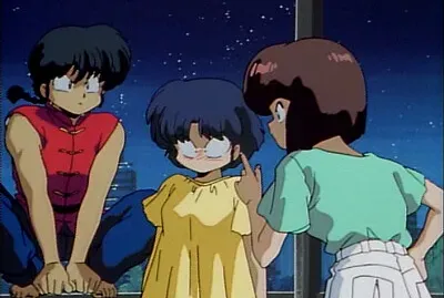 nabiki se rie de akane enfrente de ranma ranma 1/2