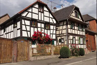 maisons alsaciennes