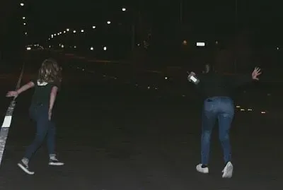 two girls