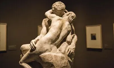 El beso, Auguste Rodin