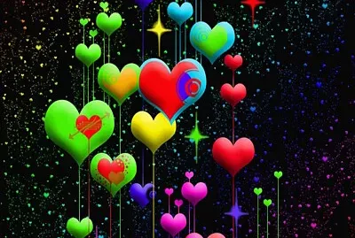 Hearts jigsaw puzzle