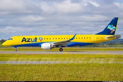 פאזל של E195 - Azul