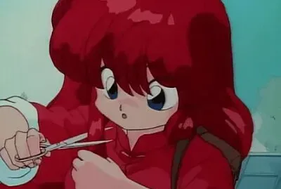 ranma se corta el cabello ranma 1/2
