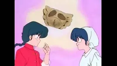 ranma mira las galletas de akane ranma 1/2 jigsaw puzzle