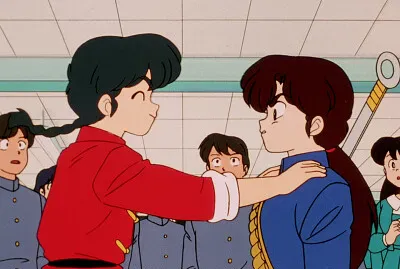 ranma toca de los hombros a ukyo ranma 1/2