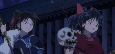 moroha y setsuna se presentan hanyo no yashahime jigsaw puzzle