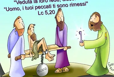 פאזל של Â«Uomo, ti sono perdonati i tuoi peccatiÂ»