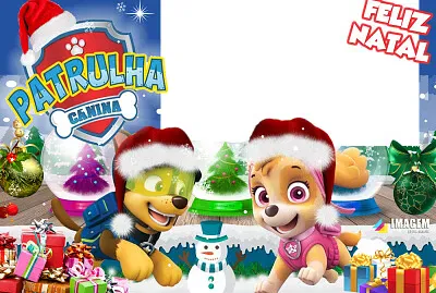 Natal Patrulha canina