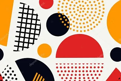 Circles Polka Dots and Stripes