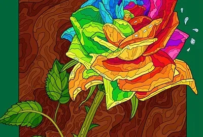colorido jigsaw puzzle