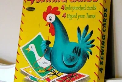 Sewing cards jigsaw puzzle