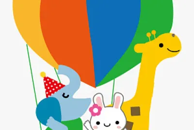 Animals in Hot Air Balloon