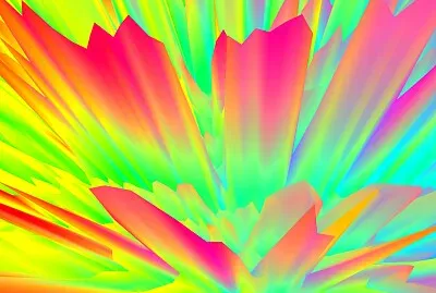 Rainbow Glitch art wallpaper