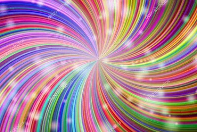 Elegant stars twirl ball