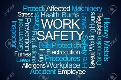 Work Safety Word Cloud