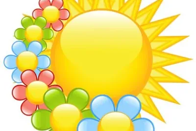 Sun and Flowers jigsaw puzzle