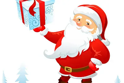 pÃ¨re-noÃ«l et son cadeau