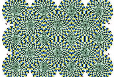 Rotating Snakes Illusion