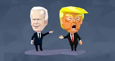 Trump and Biden