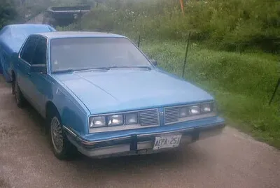1984 Pontiac 6000.LE blue