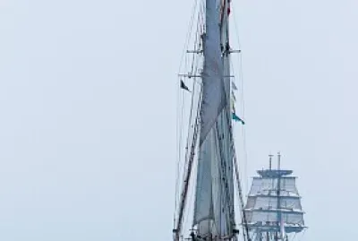 Bluenose ll and Eagle - Halifax, Nova Scotia jigsaw puzzle