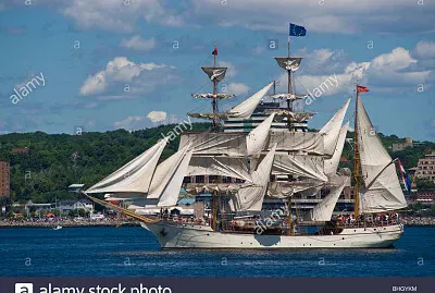 The Dutch barque Europa in Halifax jigsaw puzzle