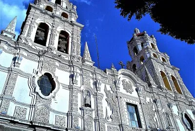 Templo en la Ciudad de Puebla.