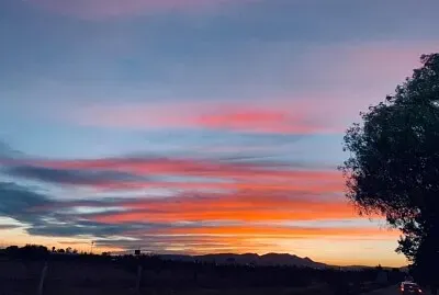 Secuencia atardecer