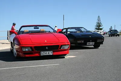 Ferrari 348   Ferrari 328, Moana Beach, South Aust jigsaw puzzle