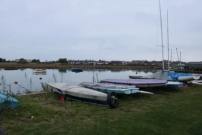 Yachts at Rest - Walton-on-the-Naze, U.K.